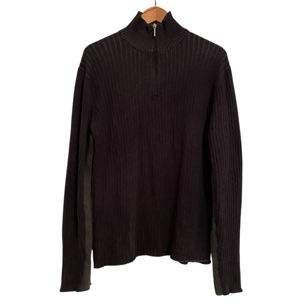 Men's Calvin Klein Jeans Sweater, Black & Gray, Size L